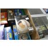 Image 2 : BOX OF ASSORTED SEALED 90'S TRADING CARDS AND AUTOGRAPHED BASEBALLS