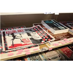 CONCERT POSTER LOT: APPROX. 1000 , INC: SIZE 18 X24  (APPROX. 40-70 EA) YES, WEEZER, THE EVERLY