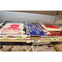 CONCERT POSTER LOT! APPROX. 600, FEATURING SIZE: 18 X24  APPROX. 40-700 JURASSIC 5, GURI, SWOLLEN