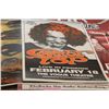 Image 2 : CONCERT POSTER LOT! APPROX. 800 SIZE 18"X24" APPROX. 40-80 THE GUESS WHO, ROD STEWART, AEROSMITH,