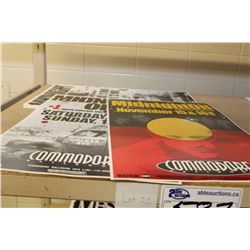 MIDNIGHT OIL CONCERT POSTERS! 40 TOTAL. SIZES 11 X17  20 OF EACH