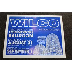 WILCO CONCERT POSTER LOT 44 TOTAL SIZE 25 X19 