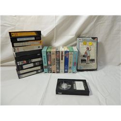 LOT 20 BETA TAPES ASSORTED