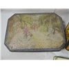 Image 3 : LOT 3 VINTAGE DECORATIVE TINS BOXES