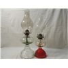 Image 1 : 2 VINTAGE HURRICANE OIL LAMP