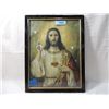 Image 1 : LITHOGRAPH JESUS FRAMED