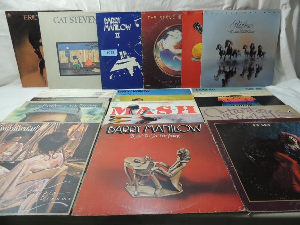 LOT 21 VINTAGE VINYL RECORDS CLASSIC ROCK
