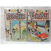 Image 1 : LOT 2 VINTAGE DC COMICS BINKY & SCOOTER