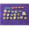 Image 1 : LOT 21 MILITARY BUTTONS & METALS