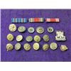 Image 2 : LOT 21 MILITARY BUTTONS & METALS