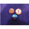 Image 2 : LOT 3 VINTAGE 1950s PINS BUTTONS