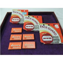 LOT 5 BOXES VINTAGE DOUBLE EDGE RAZORS