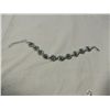 Image 3 : LOT 3 ASSORTED SILVERTONE JEWELRY BRACELETS & RING