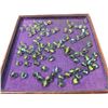 Image 2 : 90+ VINTAGE CATS EYE MARBLES & SHOOTER