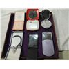 Image 2 : LOT 6 VINTAGE COMPACT MIRRORS COMPACT & CIG CASE