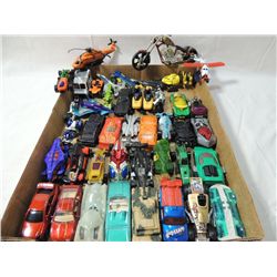 LOT 42 SMALL TOY CARS ASSORTED