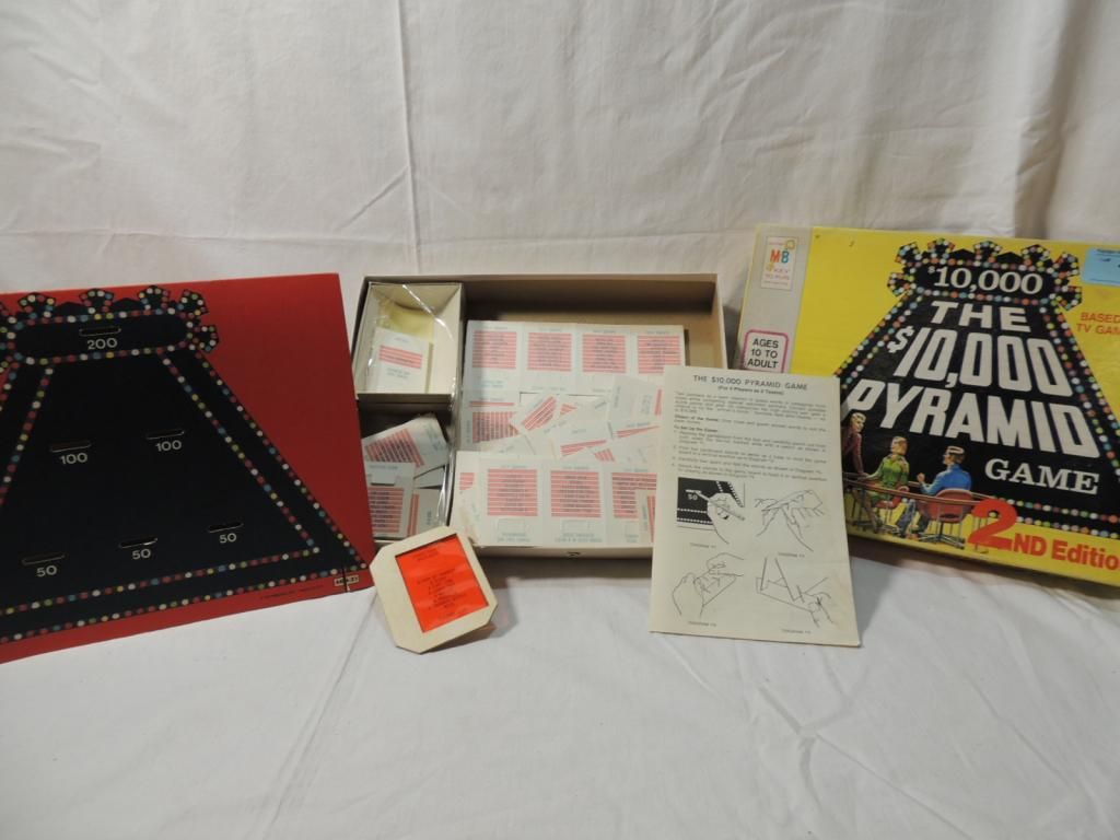 VINTAGE THE 10000 PYRAMID GAME 2ND EDITION Vintage the 10000 pyramid game 2nd edition