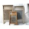 Image 1 : LOT 3 ANTIQUE WASHBOARDS