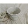 Image 3 : LOT 2 ANTIQUE CERAMIC POTS