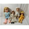 Image 1 : LOT 4 ASSORTED VINTAGE DOLLS