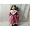 Image 1 : 1994 PORCELAIN DOLL IN PINK DRESS