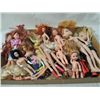 Image 1 : BOX LOT ASSORTED BARBIES AND OTHER SMALL DOLLS.