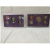 Image 1 : 1990 & 1993 UNITED STATES MINT PROOF COIN SET