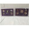 Image 1 : 1991 & 1992 UNITED STATES MINT PROOF COIN SET