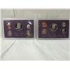Image 1 : 1985 & 1989 UNITED STATES MINT PROOF COIN SET