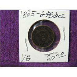 1865 2 CENT PIECE