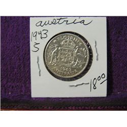 1943 AUSTRIA COIN