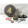 Image 1 : LOT 10 ASSORTED METAL COLLECTIBLES