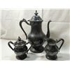 Image 4 : LOT 7 SILVERPLATE TEA SERVICE SET