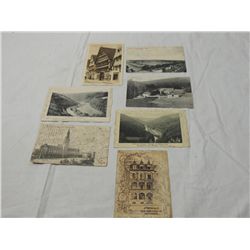 LOT 7 ANTIQUE GERMAN POSTCARDS