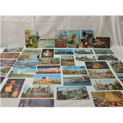 LOT 38 VINTAGE WALT DISNEY POSTCARDS