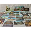 Image 2 : LOT 38 VINTAGE WALT DISNEY POSTCARDS
