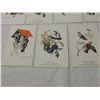 Image 2 : LOT 15 WILD BIRD VINTAGE POSTCARDS