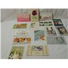 Image 2 : BOX LOT VINTAGE POSTCARDS