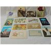 Image 2 : BOX LOT VINTAGE POSTCARDS
