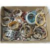 Image 2 : BOX LOT ASSORTED BRACELETS