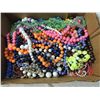 Image 1 : BOX LOT BEADED NECKLACES