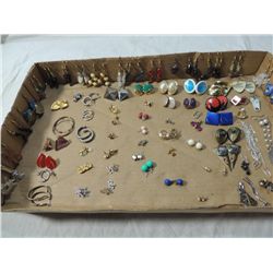 60+ PAIRS ASSORTED EARRINGS