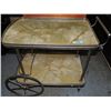 Image 1 : ANTIQUE SERVING CART
