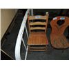 Image 2 : SMALL CHILDRENS WOODEN CHAIR