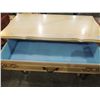 Image 3 : FRENCH PROVINCIAL 2 DRAWER PARLOR TABLE