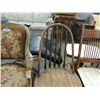 Image 2 : WOODEN ANTIQUE CANEBACK CHAIR