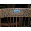 Image 2 : SMALL WOODEN CHAIR ETCHED DETAIL