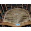 Image 2 : CANE BACK WOODEN CHAIR