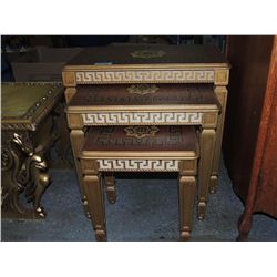 EGYPT 3 NESTING TABLES