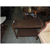 Image 1 : VINTAGE MOVEABLE TV STAND ON WHEELS